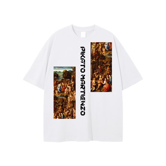 Streetwear Unisex Solid Color Loose Fit FOG T-Shirt