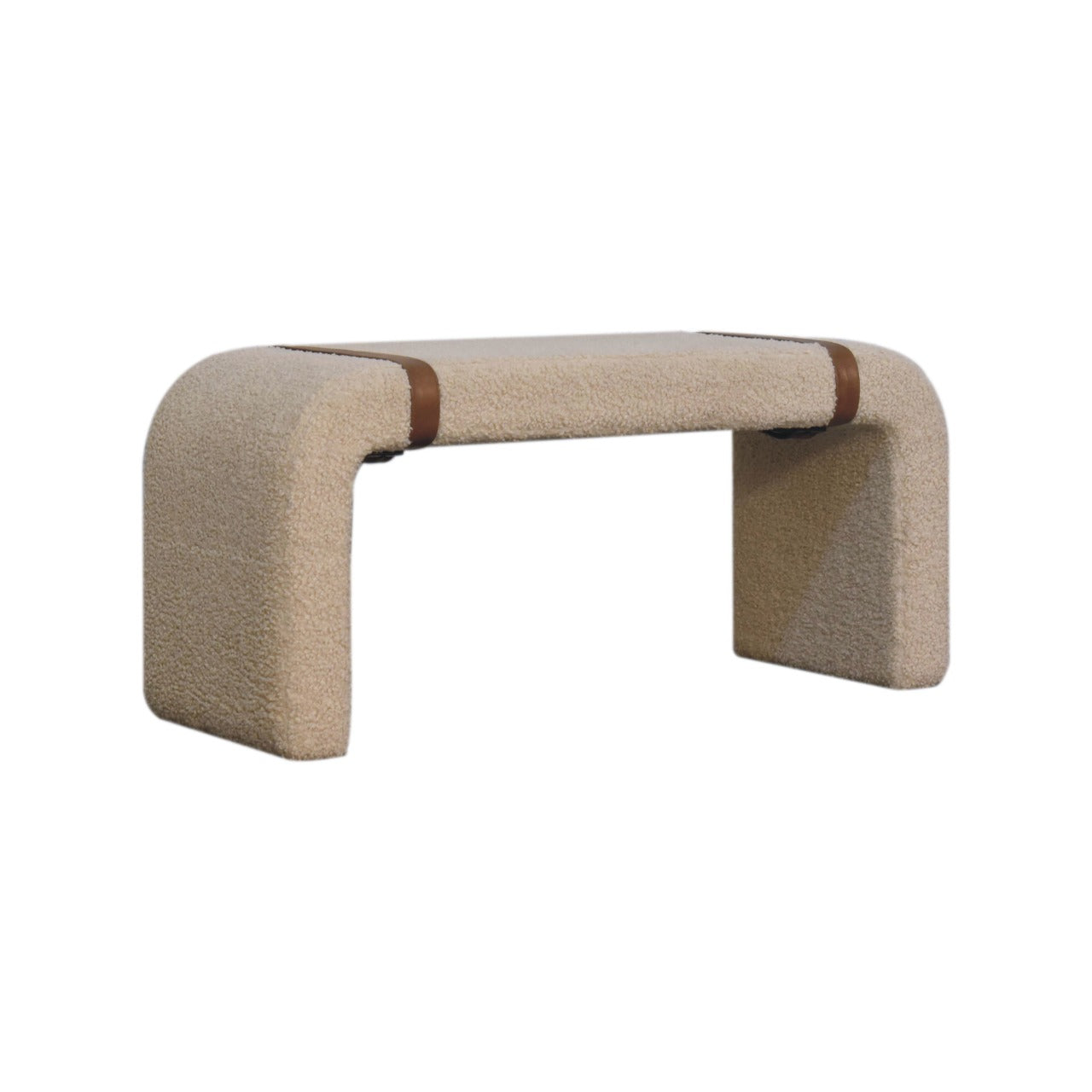 PIKATO MARTIENZO Boucle Leather Strap Bench
