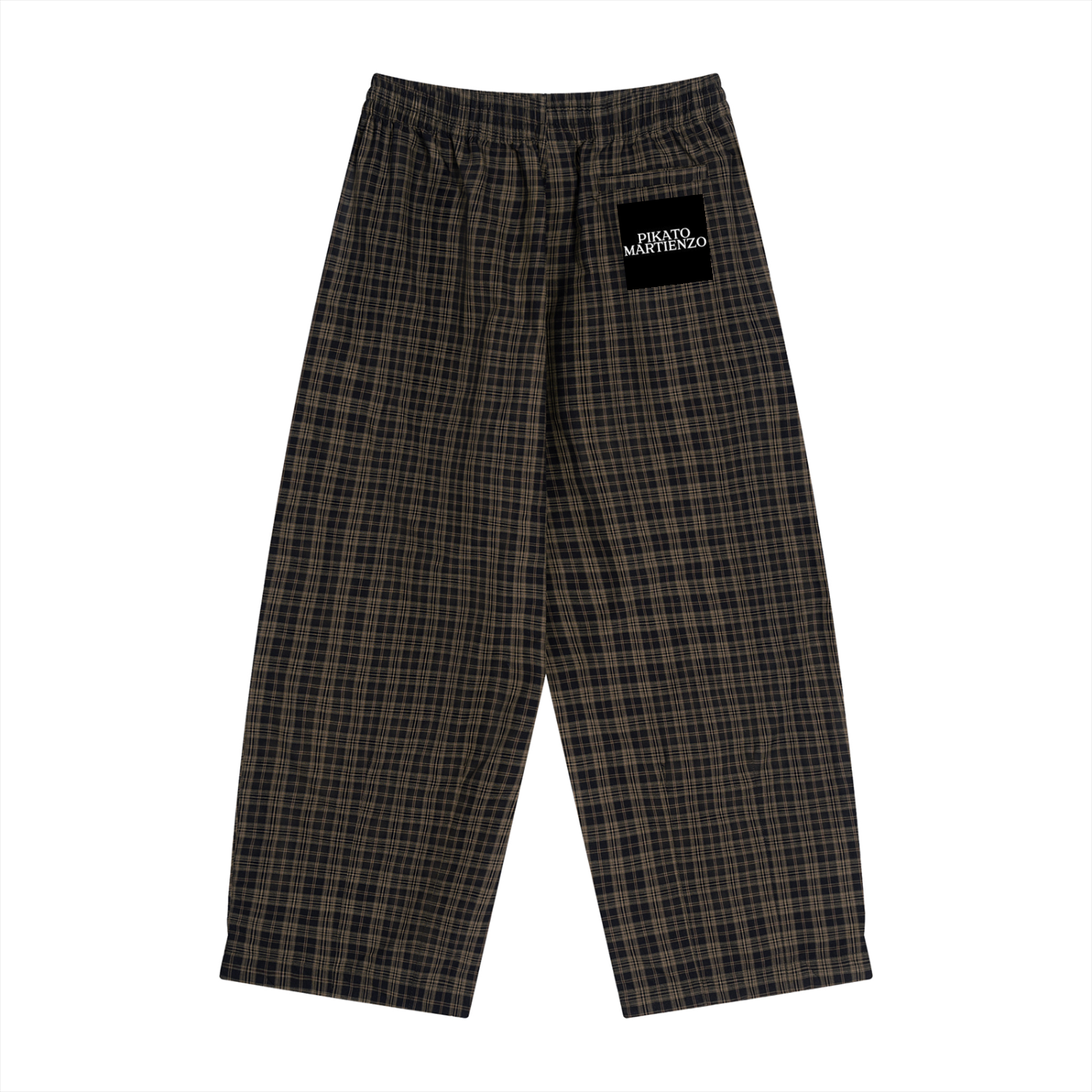 PIKATO MARTIENZO Plaid Wide Pants