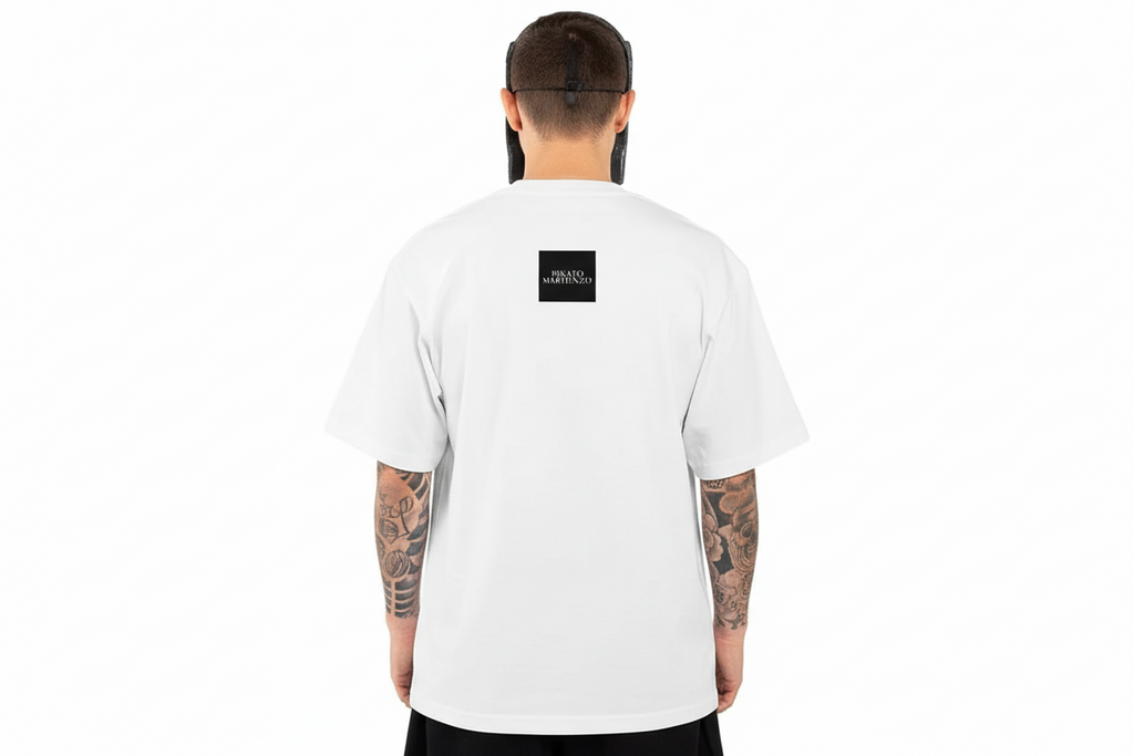 PIKATO MARTIENZO Untitled T-Shirt WHT
