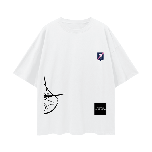 Oversize Deep Drop Shoulder Tee - 190 GSM