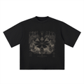 PIKATO MARTIENZO The_Order_Of_The_8_44_Steps Oversized Drop Shoulder Tee BLK