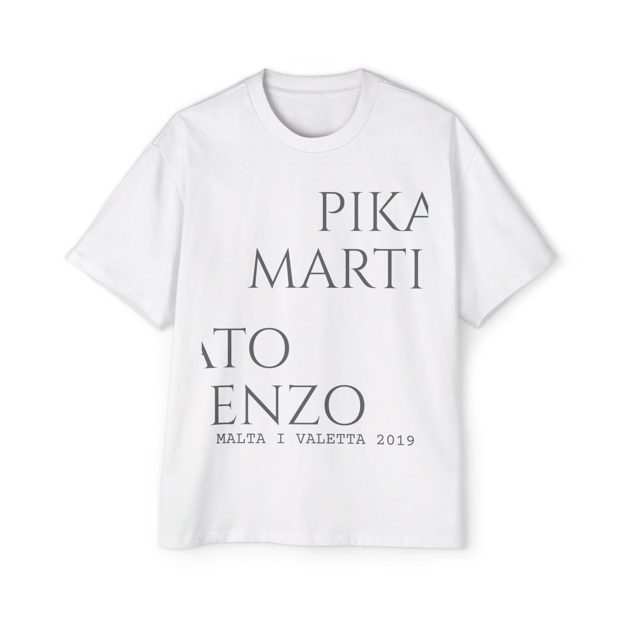 PIKATO MARTIENZO MALTA VALETTA 2019 Mens T-Shirt