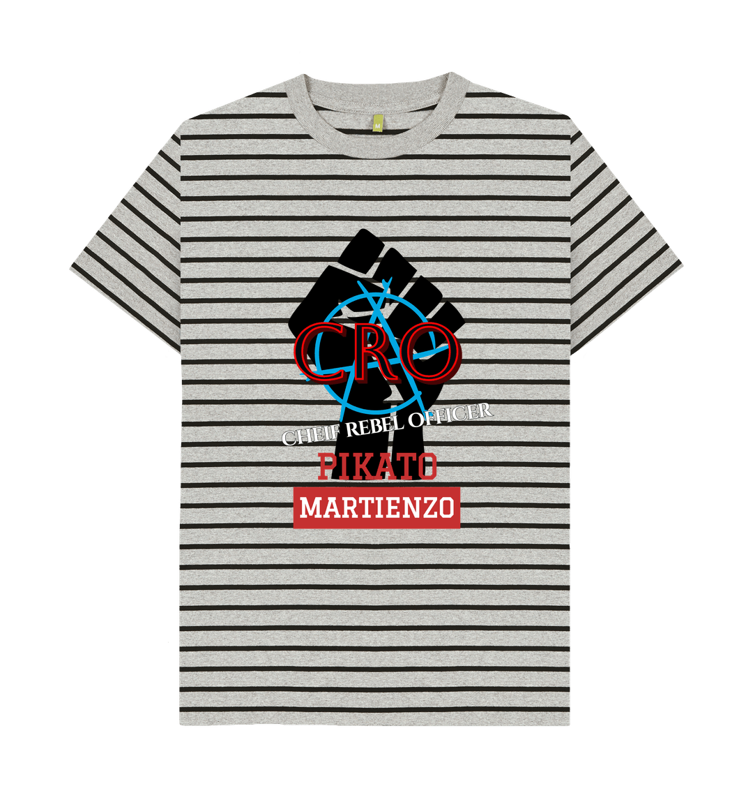 Grey & Black Stripe PM CRO_Cheif Rebel Officer