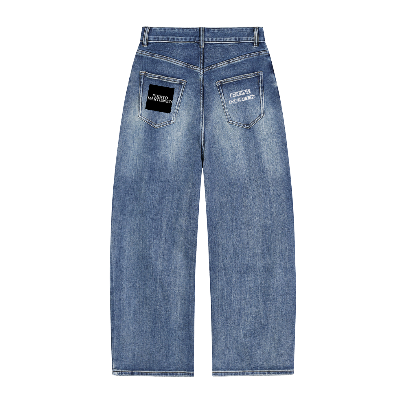Sun Fade Heavyweight Denim Jeans