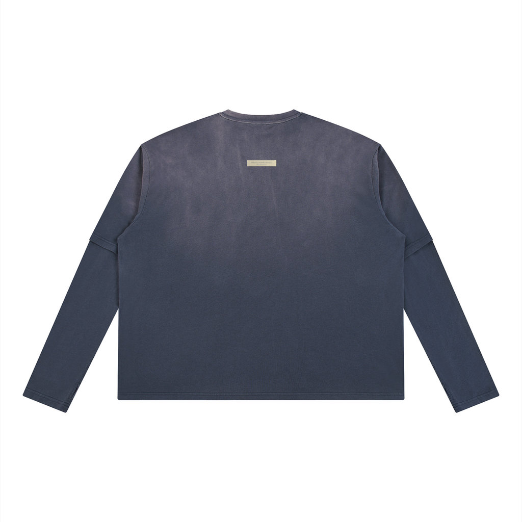 PIKATO MARTIENZO PACOBO UNSX Vintage Wash Layered Tee