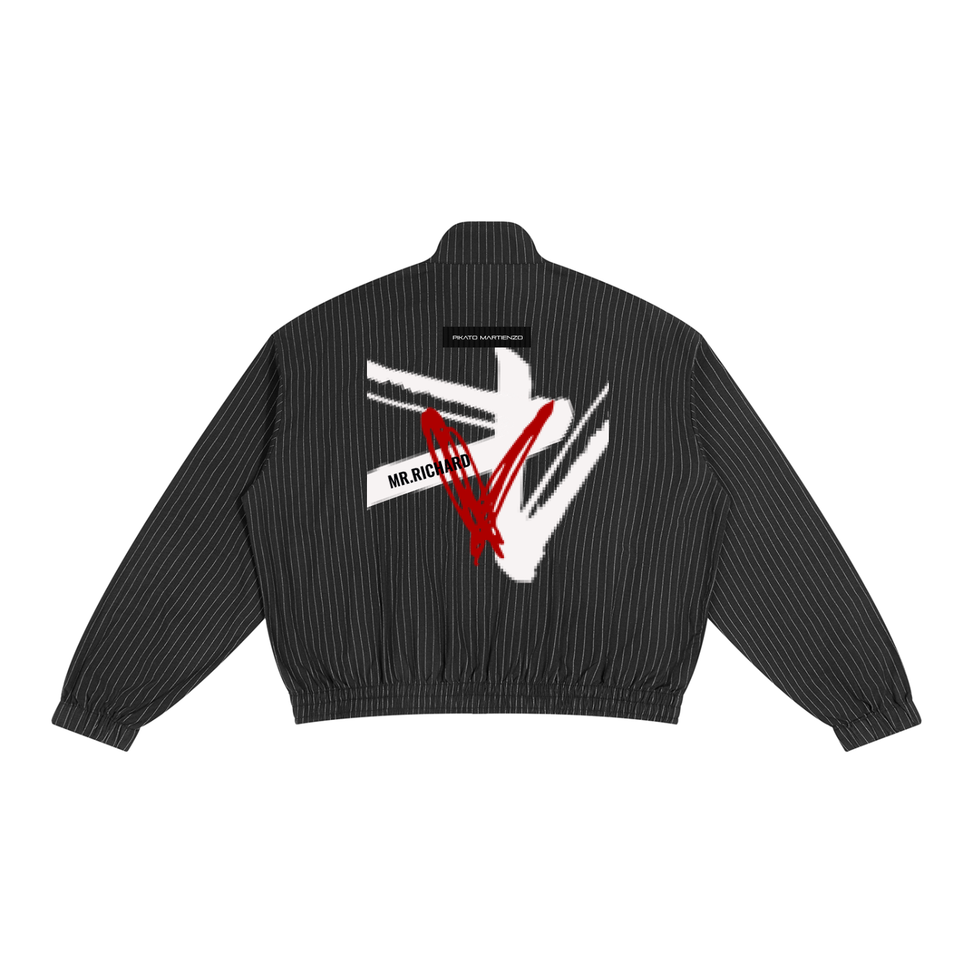 PIKATO MARTIENZO_MR.RICHARD_V  BLK STRPD