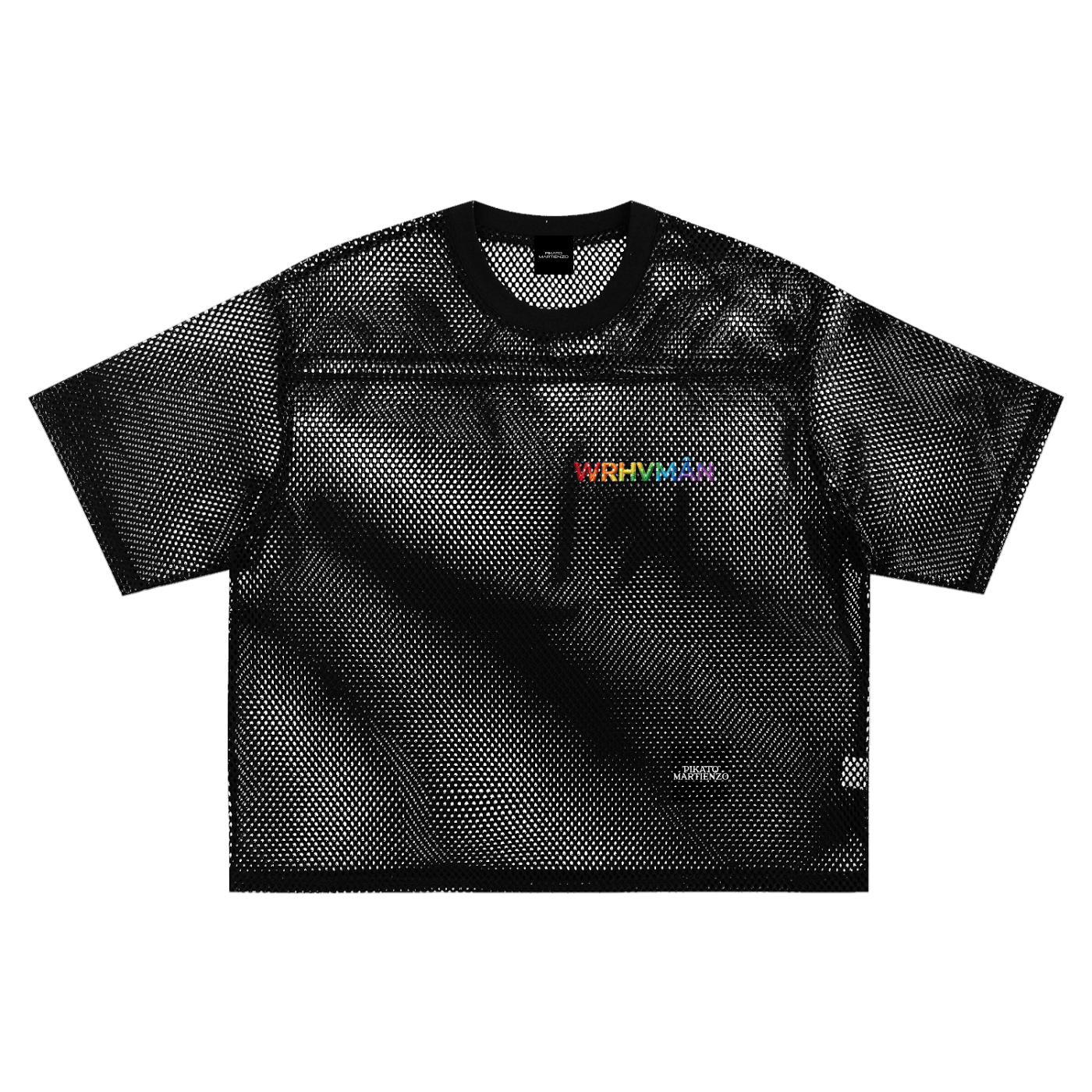 PIK AT MARTIENZO WRHVMÂN Boxy Net T-Shirt