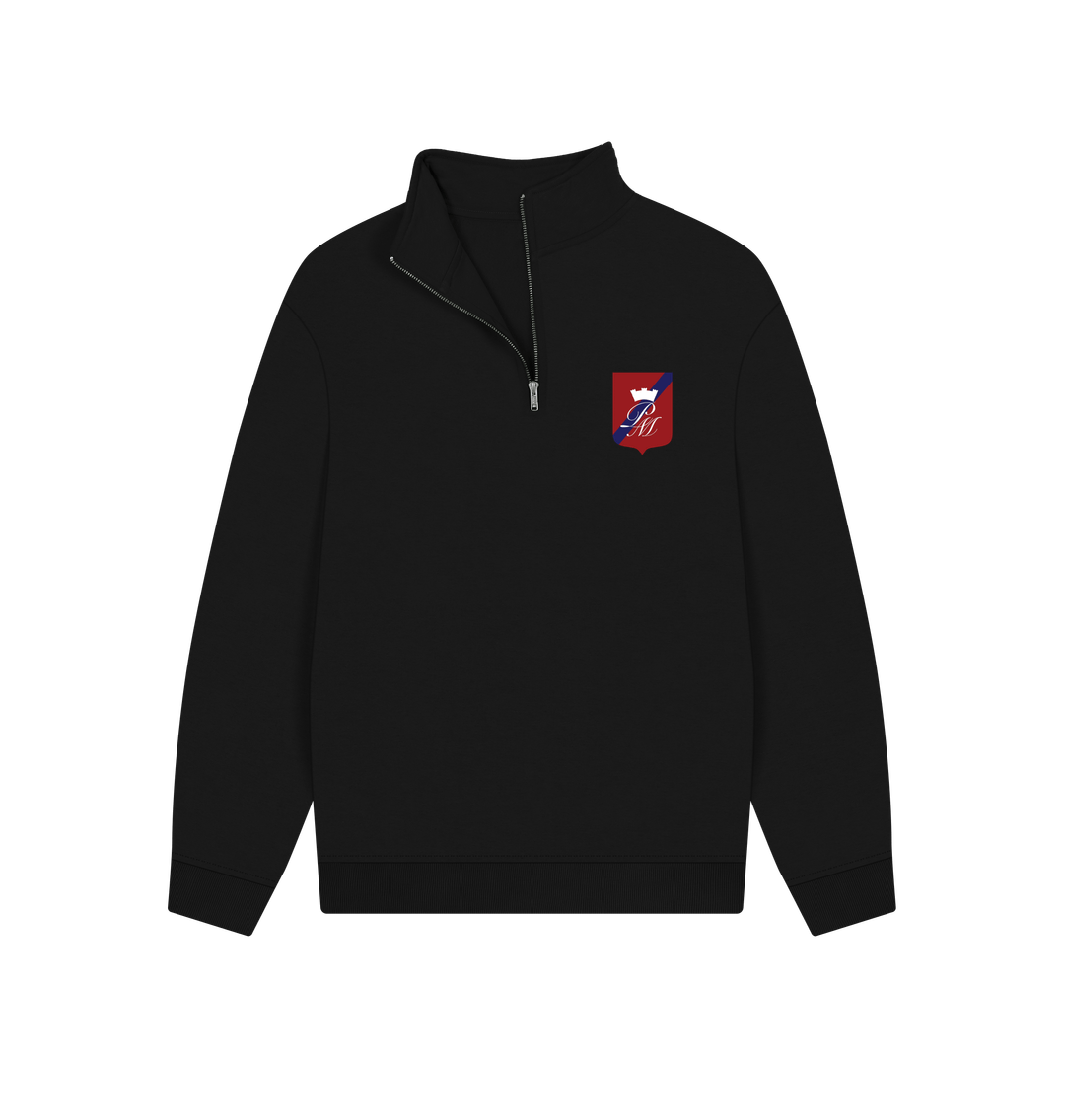 Black PM ZIP Up