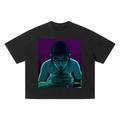 PIKATO Lusthun Collection  Unisex Wash Boxy T-Shirt