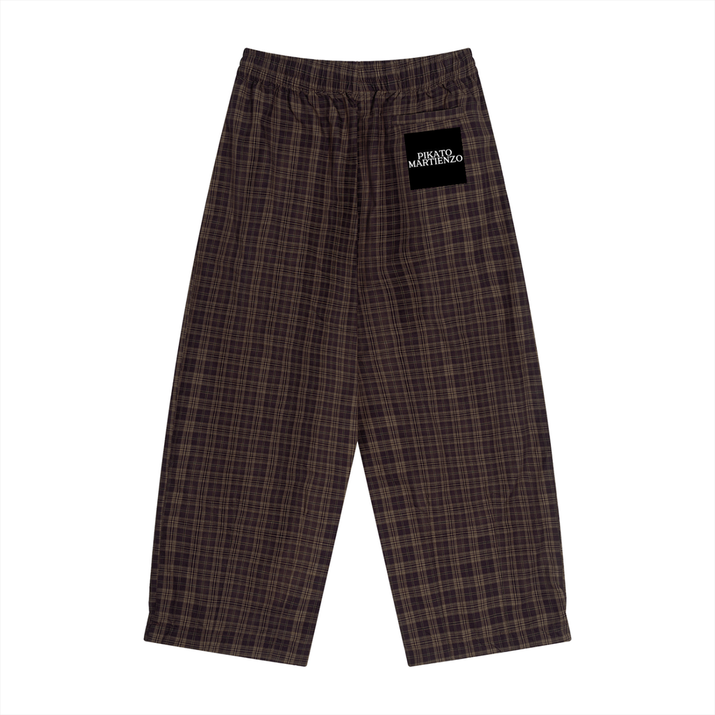 PIKATO MARTIENZO Plaid Wide Pants
