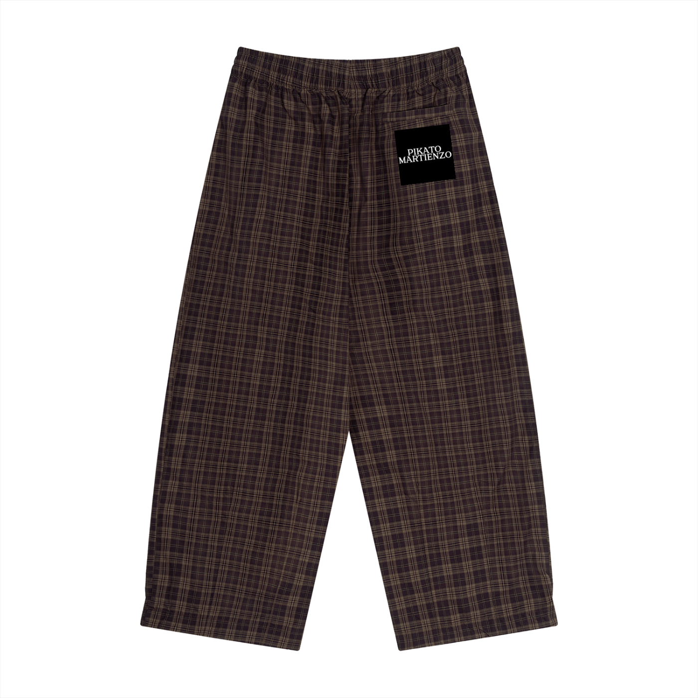 PIKATO MARTIENZO Plaid Wide Pants