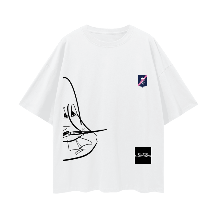 Oversize Deep Drop Shoulder Tee - 190 GSM