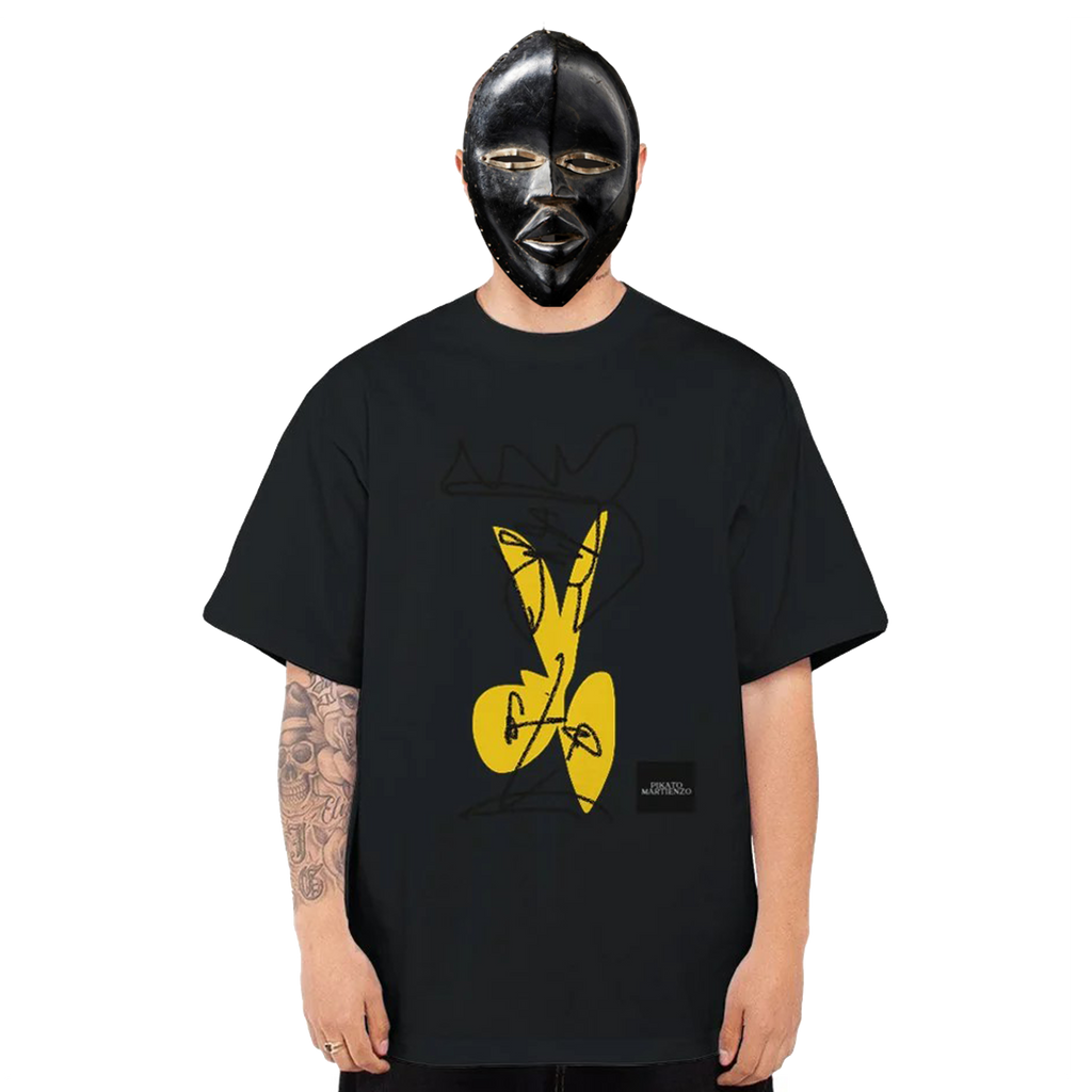 PIKATO MARTIENZO Untitled T-Shirt BLK