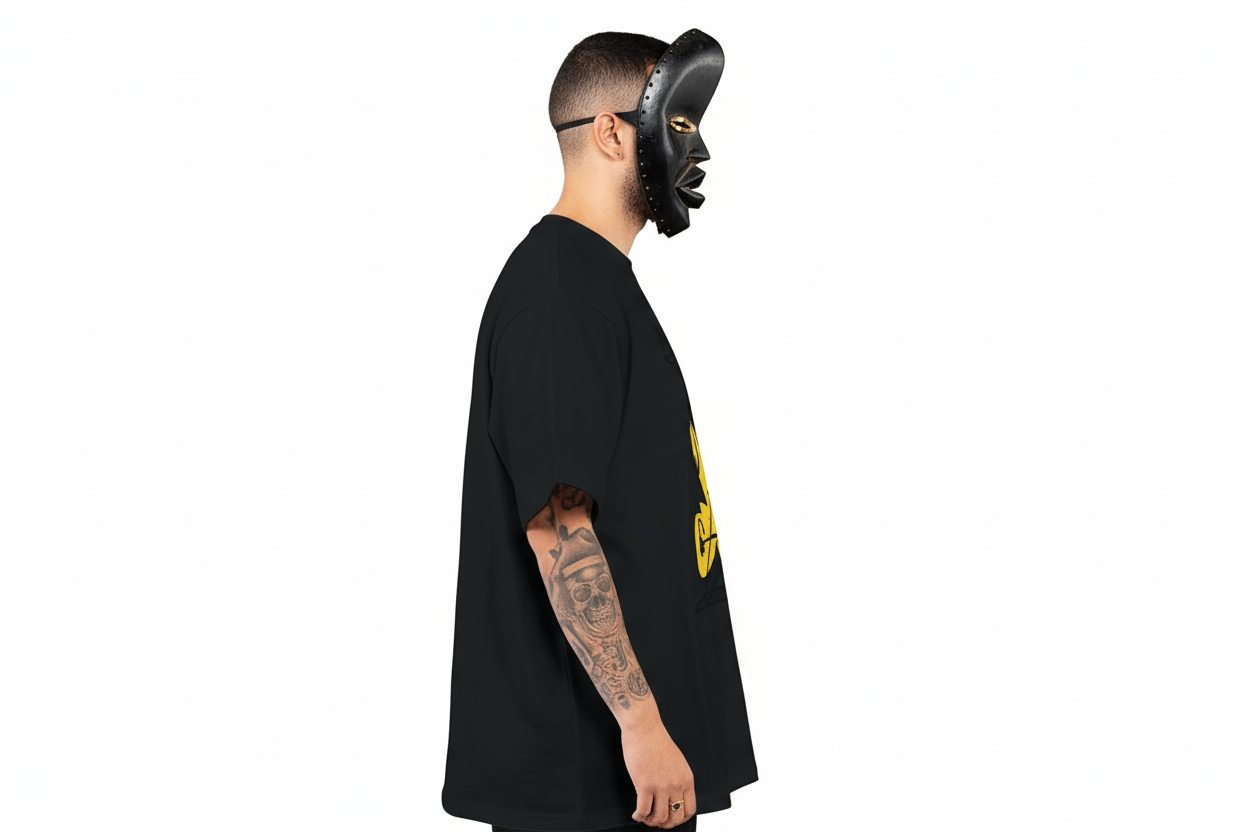 PIKATO MARTIENZO Untitled T-Shirt BLK