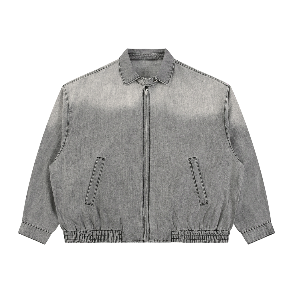 PIKATO MARTIENZO RAUNCHY TEDDY UNSX Vintage Wash Denim Jacket