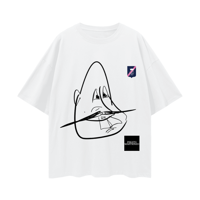 Oversize Deep Drop Shoulder Tee - 190 GSM