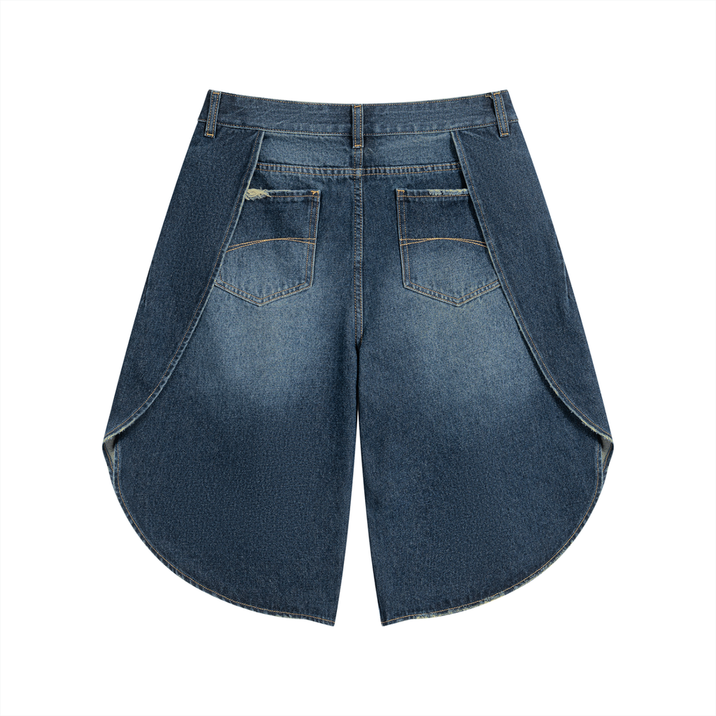 PIKATO MARTIENZO Men’s Wide Denim Shorts