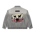 PIKATO MARTIENZO RAUNCHY TEDDY UNSX Vintage Wash Denim Jacket