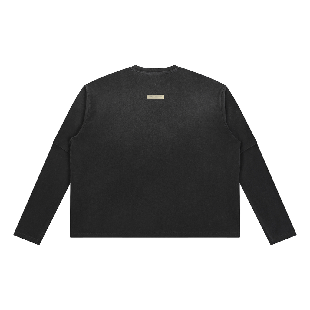 PIKATO MARTIENZO PACOBO UNSX Vintage Wash Layered Tee