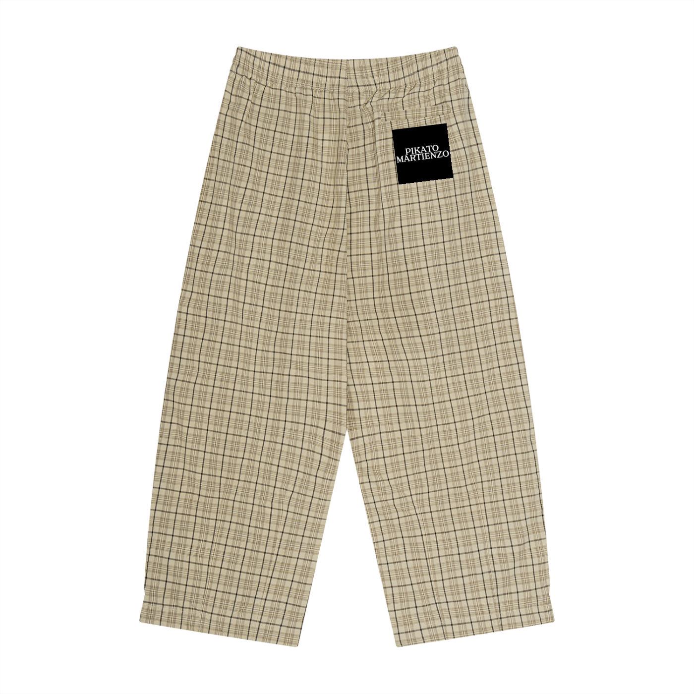 PIKATO MARTIENZO Plaid Wide Pants