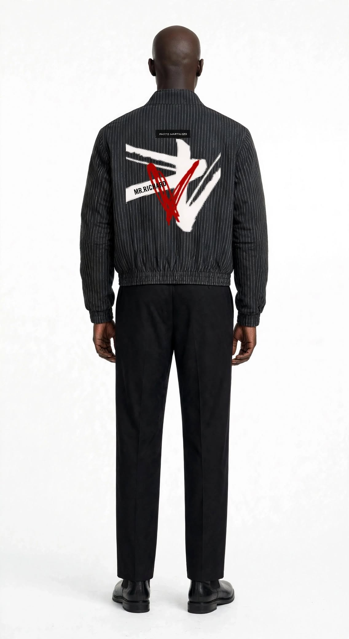 PIKATO MARTIENZO_MR.RICHARD_V  BLK STRPD