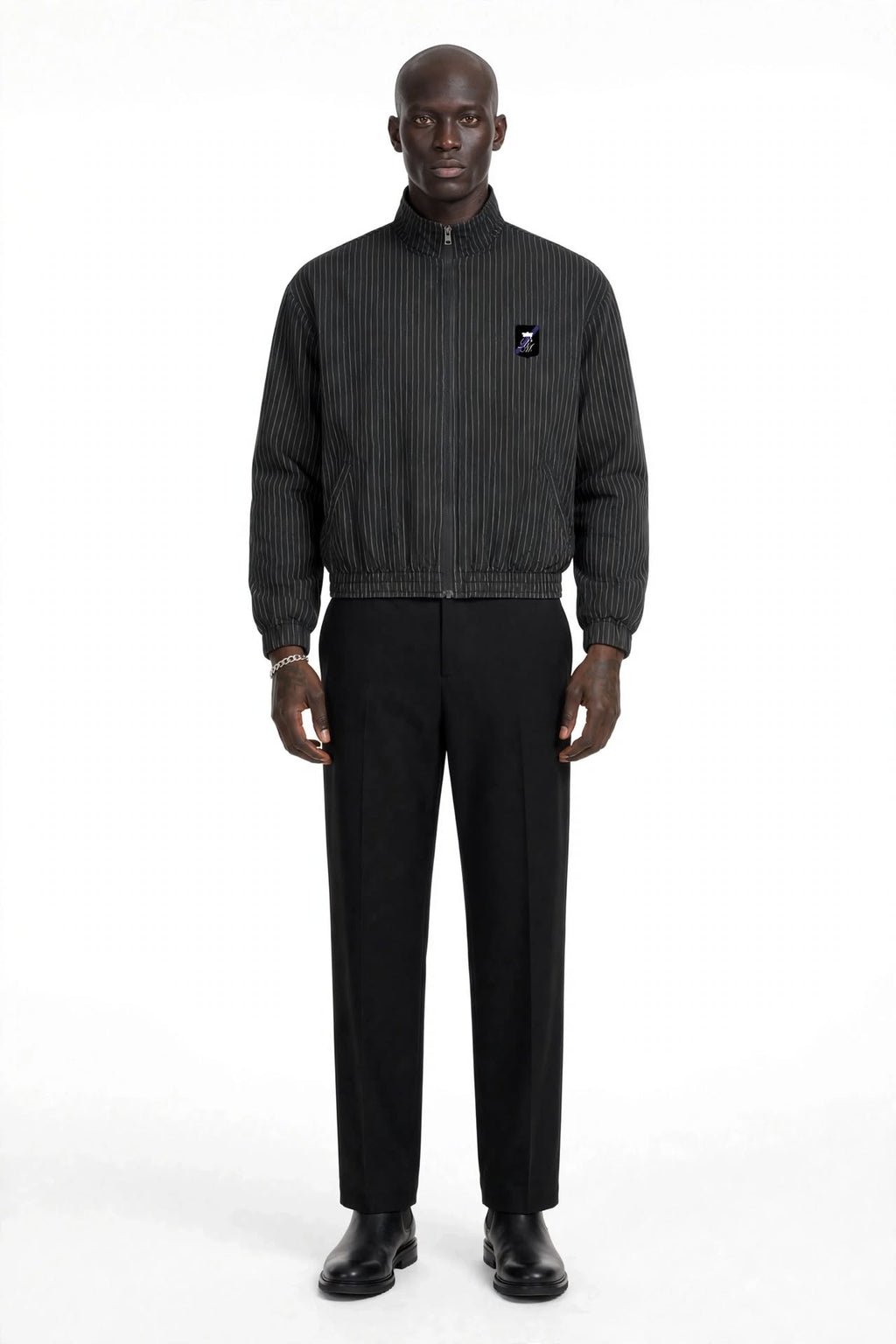 PIKATO MARTIENZO_MR.RICHARD_V  BLK STRPD