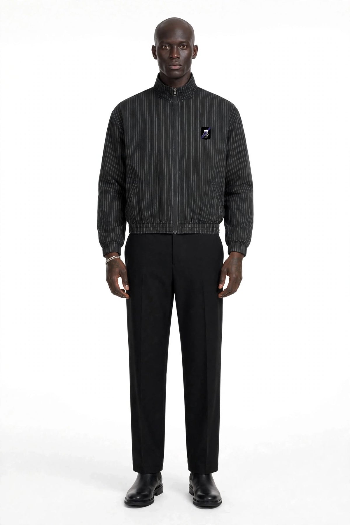 PIKATO MARTIENZO_MR.RICHARD_V  BLK STRPD