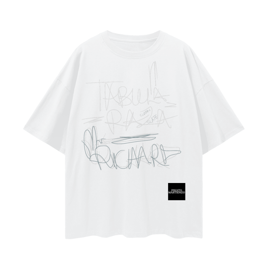 PIKATO MARTIENZO Oversize Deep drop TABULARAZAV1 Tee