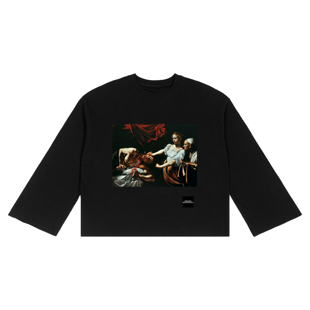 PIAKTO MARTIENZO UNSX Waffle Raw Edge T-Shirt