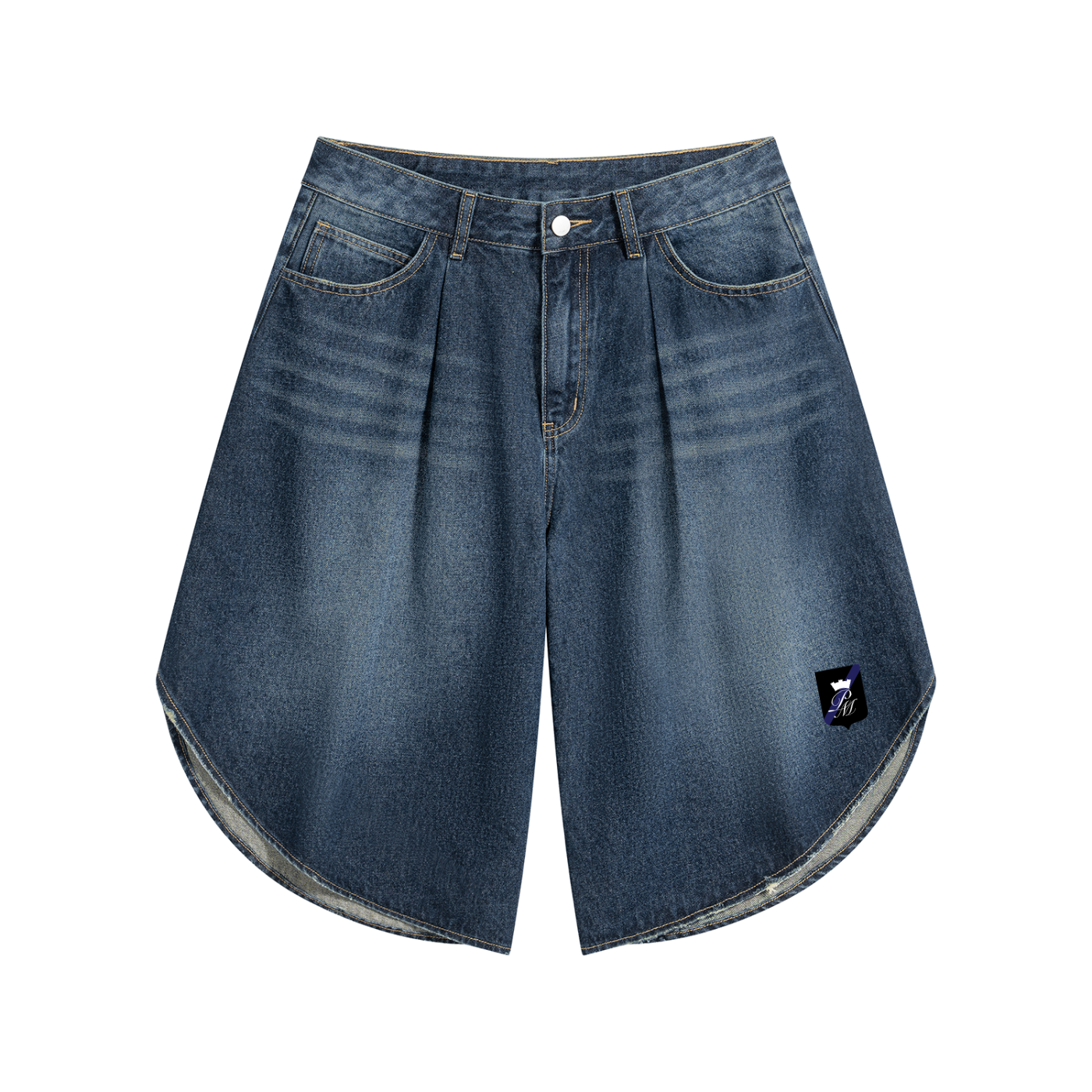 PIKATO MARTIENZO Men’s Wide Denim Shorts