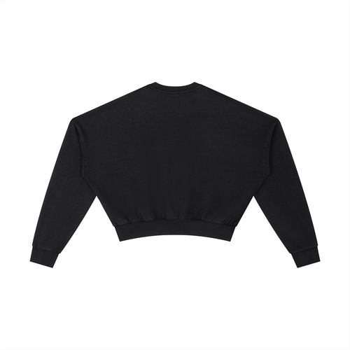 ANTI_DOPAMINE Vintage WSHED Cropped Sweatshirt