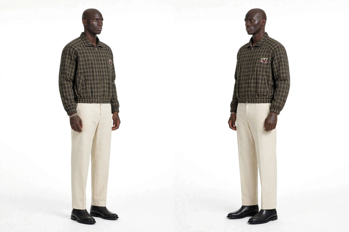 PIKATO MARTIENZO UNSX RAUNCHY Teddy Plaid Jacket