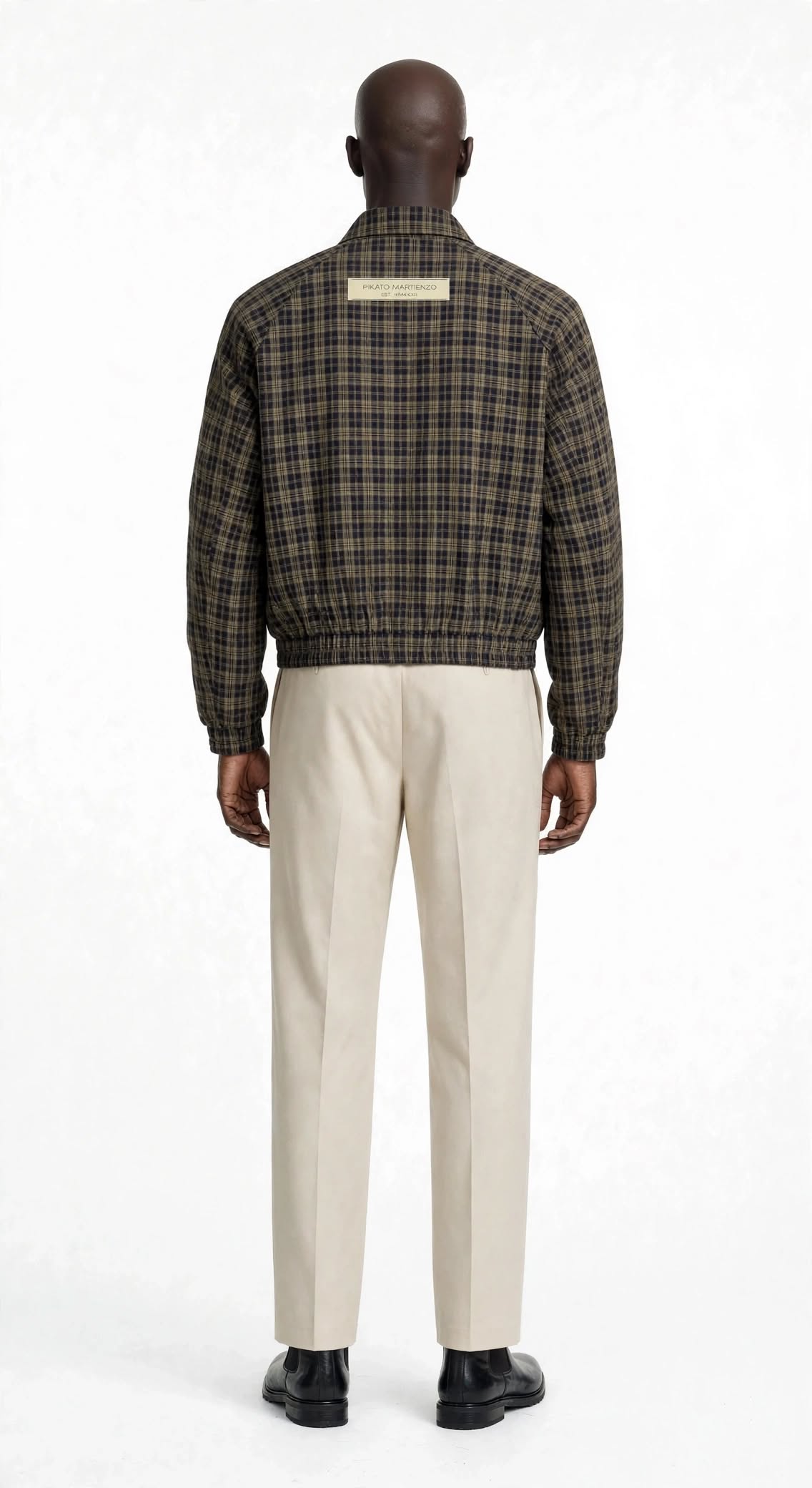 PIKATO MARTIENZO UNSX RAUNCHY Teddy Plaid Jacket