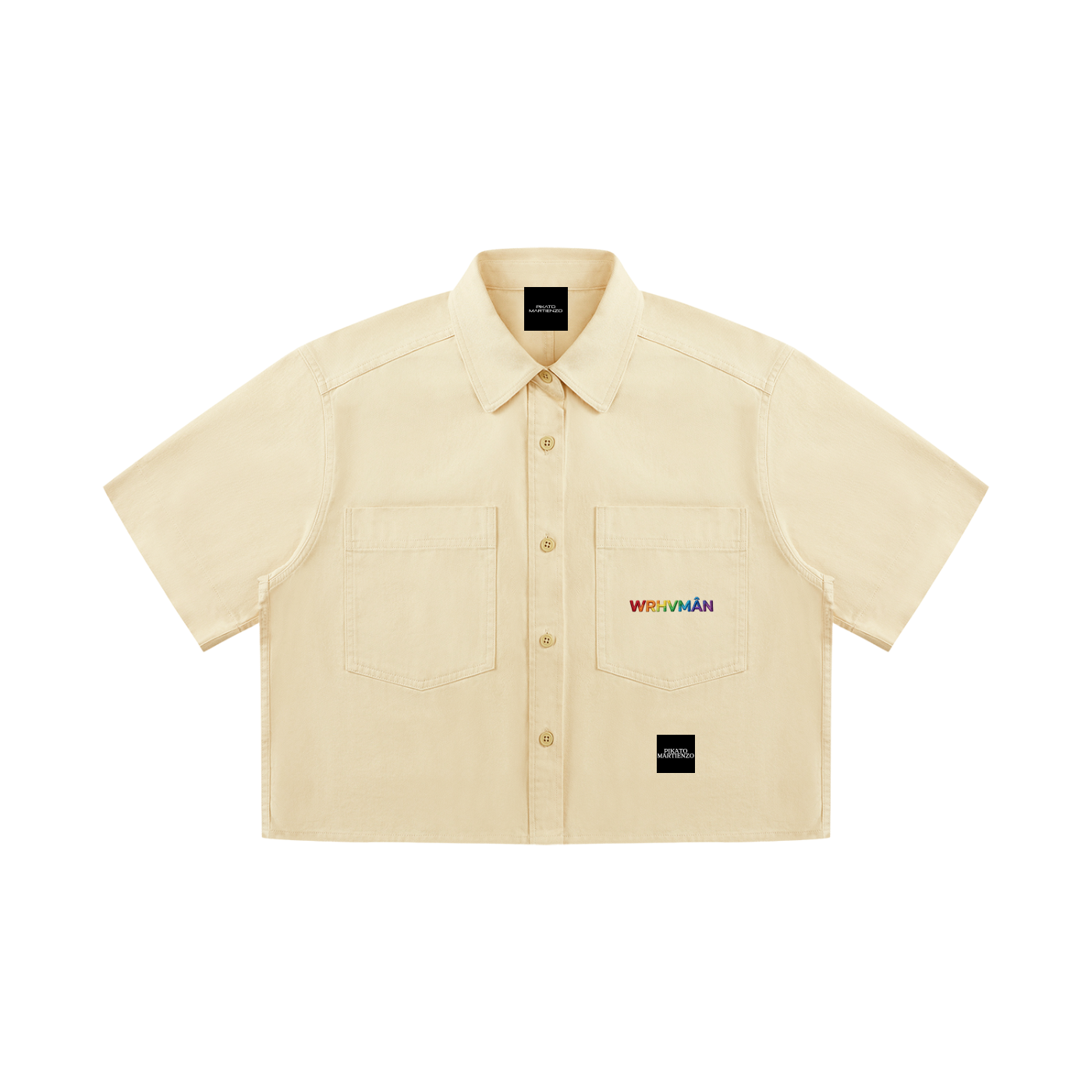 PIKATO WRHVMÂN Women’s Crop SS Shirt