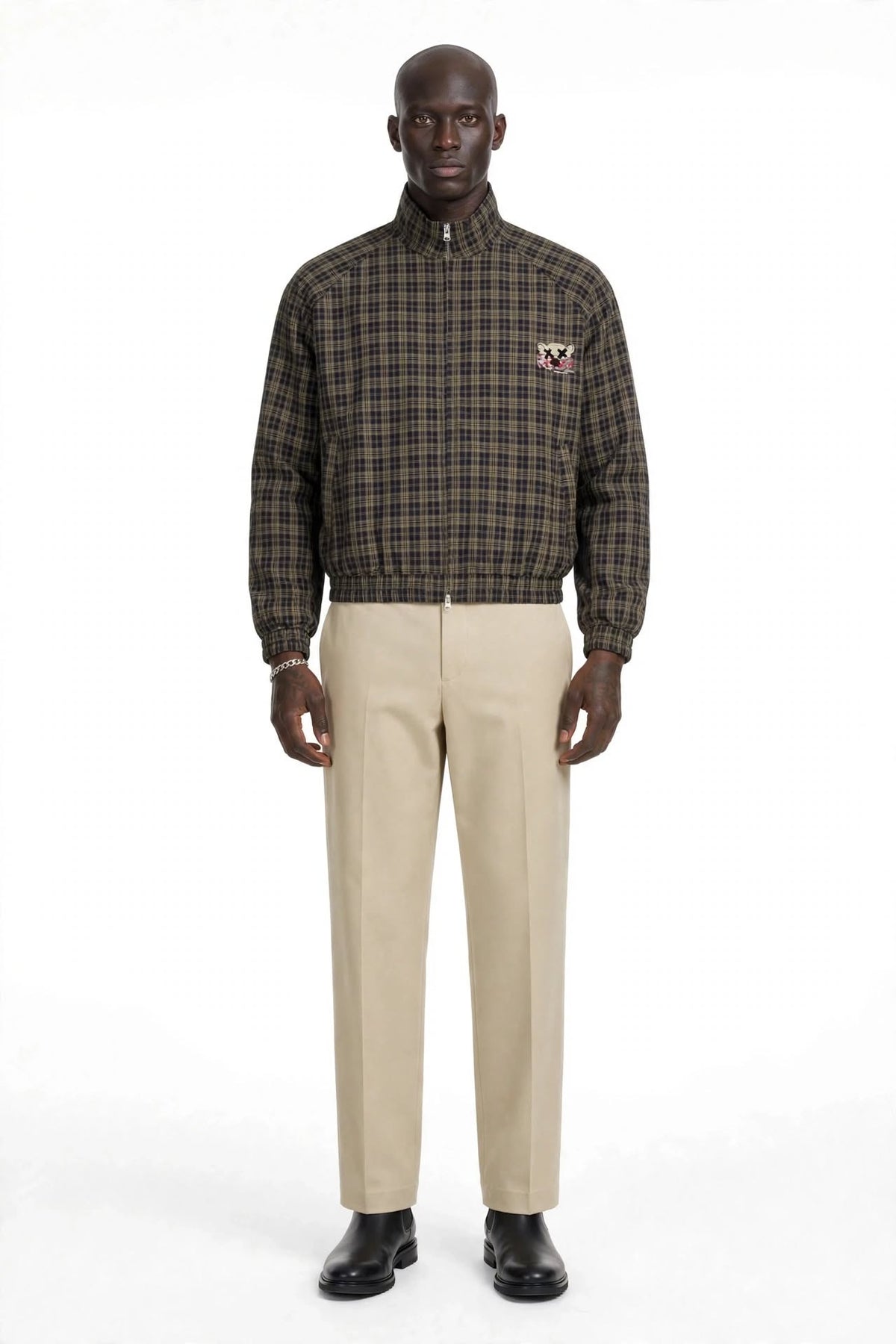 PIKATO MARTIENZO UNSX RAUNCHY Teddy Plaid Jacket
